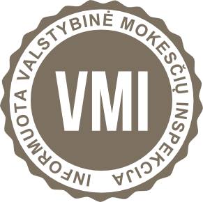 Kontroliuoja Valstybinė mokesčių inspekcija